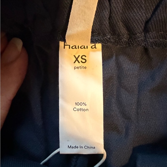 Halara Mid Rise Casual Cotton Joggers with Pockets, XS Petite, NWT - Picture 7 of 7